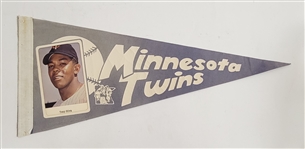 Tony Oliva Vintage Minnesota Twins Photo Pennant
