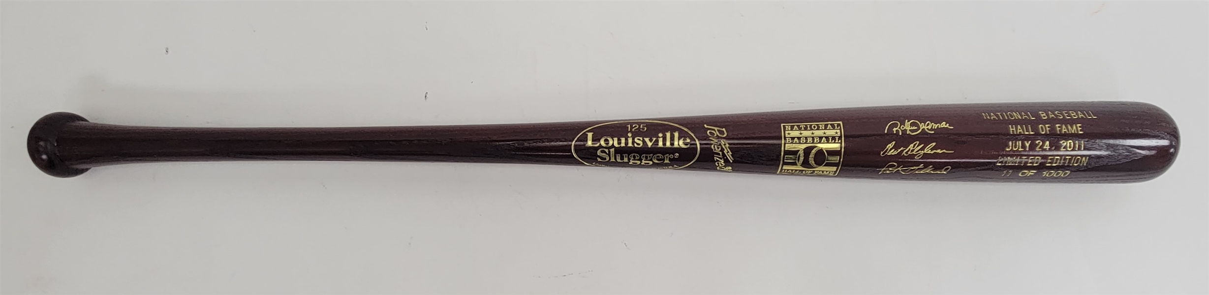 2011 MLB Hall of Fame Bat LE #11/1000