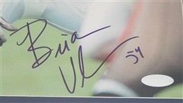 Brian Urlacher Autographed & Framed 8x10 Photo Steiner