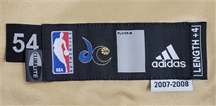 Antawn Jamison 2007-08 Washington Wizards Game Used Jersey w/ Dave Miedema LOA