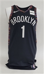 D'Angelo Russell 2018-19 Brooklyn Nets Game Used City Edition Coogi Jersey w/ Dave Miedema LOA