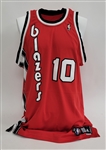 Corky Calhoun 2009-10 Blazers HWC Team Issued Memorial Jersey (1977 Champion Team)