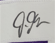 Justin Jefferson Autographed Custom Jersey JSA