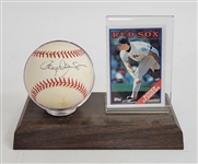 Roger Clemens Autographed OAL Baseball w/ Card