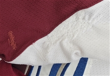 Erik Johnson 2016-17 Colorado Avalanche Game Used Jersey w/ Avalanche LOA