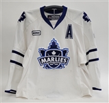 Jeff Finger 2011-12 Toronto Marlies AHL Game Used Jersey w/ Marlies LOA