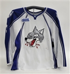 Troy Timpano Sudbury Wolves CHL Game Used Jersey w/ World Hockey Jerseys LOA