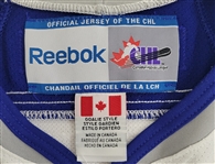 Troy Timpano Sudbury Wolves CHL Game Used Jersey w/ World Hockey Jerseys LOA
