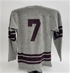 Augsburg College c. 1940s Game Used Hockey Jersey - Sweater