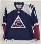 Jerome Iginla Colorado Avalanche Game Issued & Autographed Jersey w/ Letter of Provenance