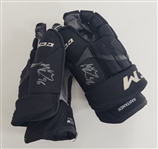 Mikko Rantanen Colorado Avalanche Game Used & Autographed Hockey Gloves w/ Letter of Provenance
