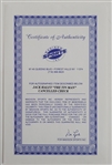 Jack Haley Tin Man Signed & Framed Check