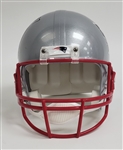 Tom Brady & Rob Gronkowski Dual Autographed New England Patriots Full Size Replica Helmet Beckett & TriStar