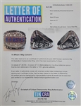 Kansas Jayhawks 2007 Big 12 Basketball Championship Booster Alumni Ring