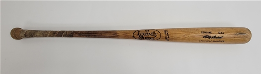 Kirby Puckett Rare Minnesota Twins Signature Model S44 Louisville Slugger Bat