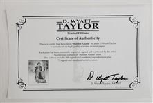 Lot of 2 D. Wyatt Taylor Lithographs