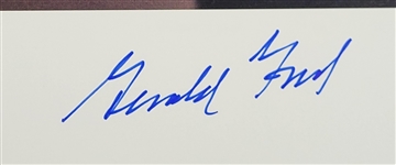 Gerald Ford Autographed 8x10 Photo w/ Beckett LOA