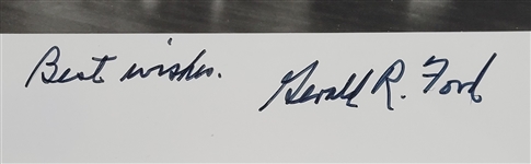 Gerald Ford Autographed 8x10 Photo w/ Beckett LOA