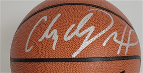 Clyde Drexler Autographed Spalding Basketball Beckett
