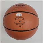 Clyde Drexler Autographed Spalding Basketball Beckett