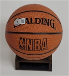 Hakeem Olajuwon Autographed Mini Spalding Basketball Beckett