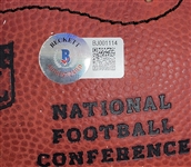 Lot of 3 Von Miller, Rich Gannon, & Onterrio Smith Autographed Footballs Beckett