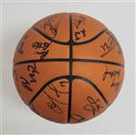 2004 NBA All-Stars Autographed Spalding Basketball w/ Kobe Beckett LOA