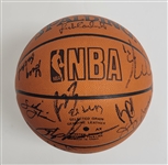 2004 NBA All-Stars Autographed Spalding Basketball w/ Kobe Beckett LOA