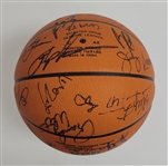 2004 NBA All-Stars Autographed Spalding Basketball w/ Kobe Beckett LOA