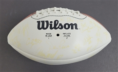 1999 New Orleans Saints Team Signed Football From Mike Ditka