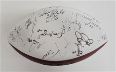 1972 Miami Dolphins Team Signed Football w/ Beckett LOA
