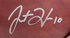 Justin Herbert Autographed The Duke Football Beckett