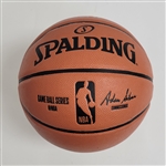 Luka Doncic Autographed Spalding NBA Basketball
