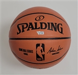 Luka Doncic Autographed Spalding NBA Basketball