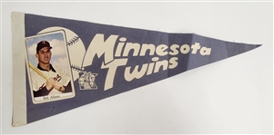 Bob Allison Vintage Minnesota Twins Photo Pennant