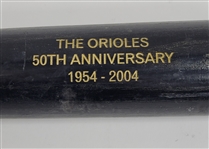 Baltimore Orioles 50th Anniversary Commemorative Bat