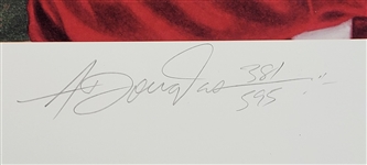 Joe Montana Autographed 24x28 Lithograph LE #381/595 w/ Beckett LOA