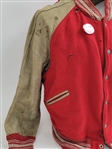 Mick Tingelhoff Autographed & Framed Cut & Handwritten Letter w/ Autographed 1959 Nebraska Letterman Jacket Beckett