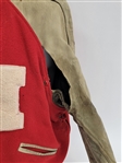 Mick Tingelhoff Autographed & Framed Cut & Handwritten Letter w/ Autographed 1959 Nebraska Letterman Jacket Beckett