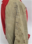 Mick Tingelhoff Autographed & Framed Cut & Handwritten Letter w/ Autographed 1959 Nebraska Letterman Jacket Beckett