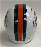 Dan Marino Autographed & Inscribed Miami Dolphins Full Size Replica Helmet w/ Beckett Authentication