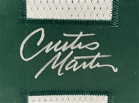 Curtis Martin Autographed New York Jets Jersey