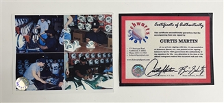 Curtis Martin Autographed New York Jets Jersey