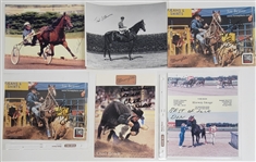 Lot of 9 Animal Trainers & Jockeys Autographed 8x10 Photos w/ Detailed Letter of Provenance