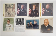 Lot of 27 War Heroes & Pilots Autographed 8x10 Photos w/ Detailed Letter of Provenance