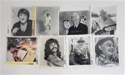 Lot of 20 Entertainers Autographed 8x10 Photos w/ Detailed Letter of Provenance