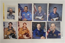 Lot of 26 Astronauts Autographed 8x10 Photos Incl. Guion Bluford (1st African American in Space) w/ Detailed Letter of Provenance
