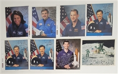 Lot of 38 Astronauts Autographed 8x10 Photos Incl. Jim Irwin (Walked on the Moon) w/ Detailed Letter of Provenance