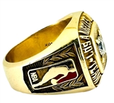 Los Angeles Lakers Team-of-the-Decade NBA Champions 10K Gold Ring