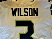 Russell Wilson 2019 Seattle Seahawks Game Worn Jersey vs. Vikings w/ Photo-Match & Seahawks Team LOA